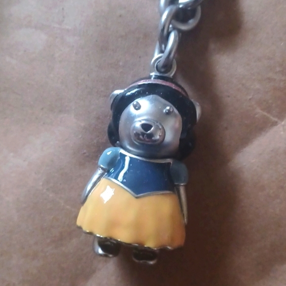 Nwt Disney X Coach Snow White Bear Bag Charm 7539 - Picture 1 of 5